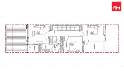 Vila u Dubai, UAE 4 spavaćih soba, 151.1 m2 Br. 693118 - fotografija 17