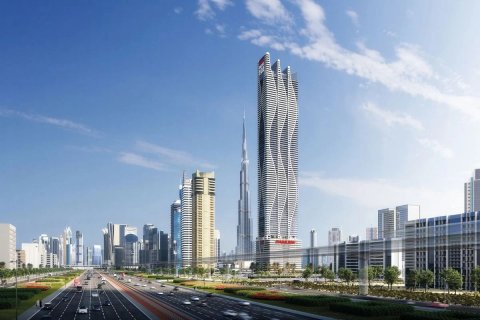 Byt v Business Bay, Dubai, SAE 1 ložnice, 70 m² Č.: 585552 - fotografie 10