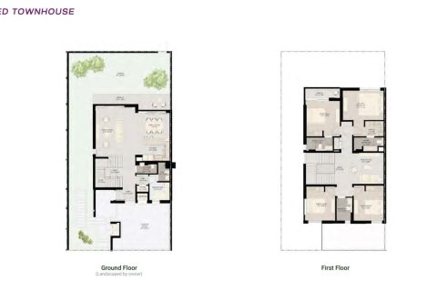 Dubai Land, Dubai, संयुक्त अरब अमीरात में टाउनहाउस, 4 बेडरूम, 296 वर्ग मीटर, संख्या 694704 - फ़ोटो 13