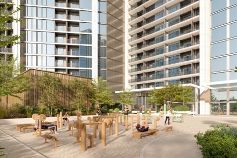 Apartemen di Motor City, Dubai, UEA 1 kamar tidur, 62 m2 nomor 694702 - foto 10