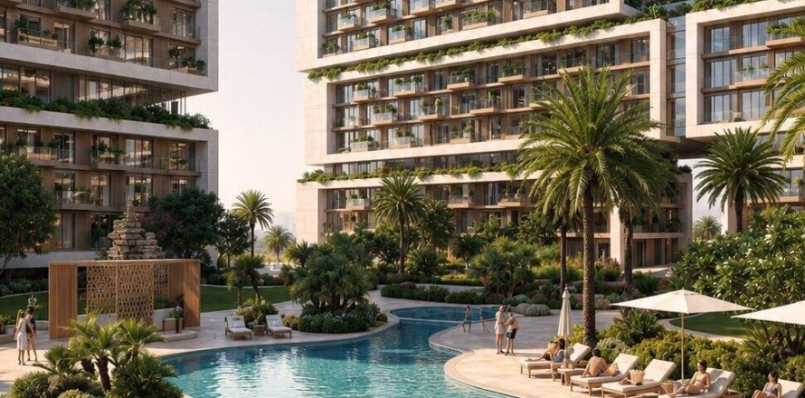 Apartemen di Downtown Jebel Ali, Dubai, UEA 1 kamar tidur, 57 m2 nomor 729735