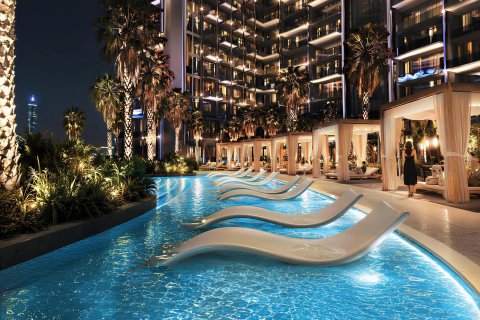 Apartemen di Dubai, UEA 1 ruangan, 32 m2 nomor 729738