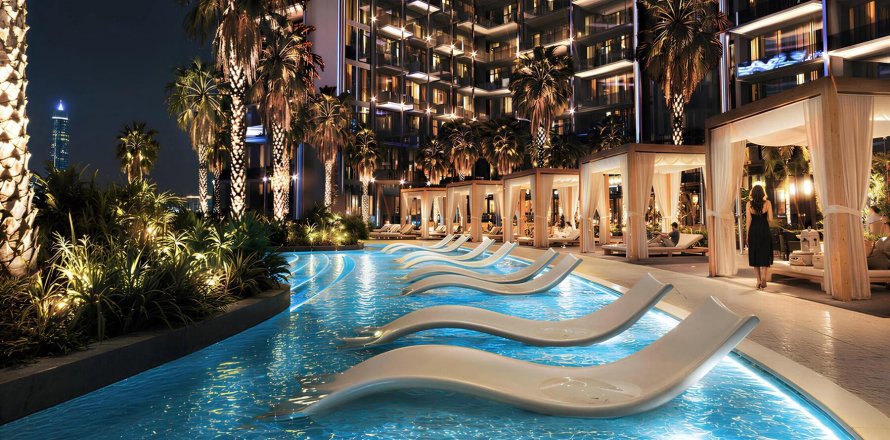 Appartamento a Dubai, EAU 1 camera, 32 mq. № 729738