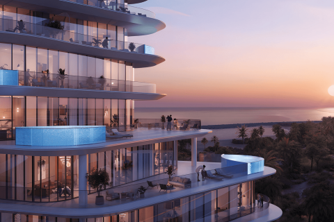 Apartmen di Al Marjan Island, Ras Al Khaimah, UAE 1 bilik tidur, 85 meter persegi № 704489 - foto 7