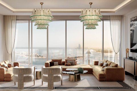 Lägenhet till försäljning i Dubai Harbour, Dubai, UAE 1 sovrum, 77 kvm Nr. 704487 - fotografi 7