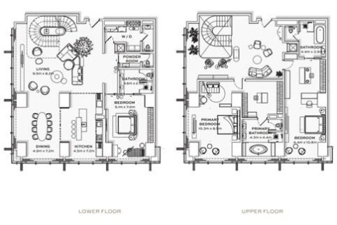 Al Satwa, Dubai, BAE’de satılık daire 1 yatak odası, 90 m&sup2; No 704475 - fotoğraf 24