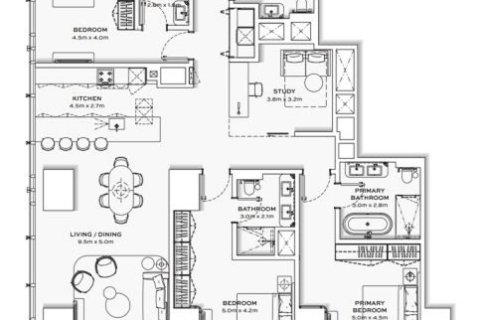 Al Satwa, Dubai, BAE’de satılık daire 1 yatak odası, 90 m&sup2; No 704475 - fotoğraf 23