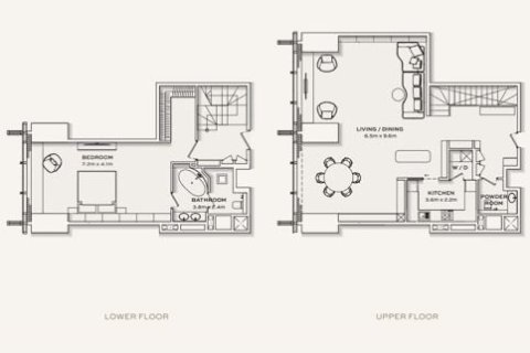 Al Satwa, Dubai, BAE’de satılık daire 1 yatak odası, 90 m&sup2; No 704475 - fotoğraf 20