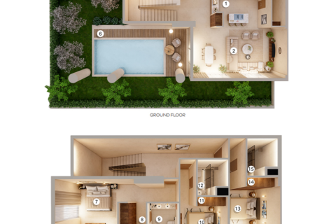 Lakás itt: Dubai, EAE, 1 hálószoba, azonosító: 704474 - fénykép 22
