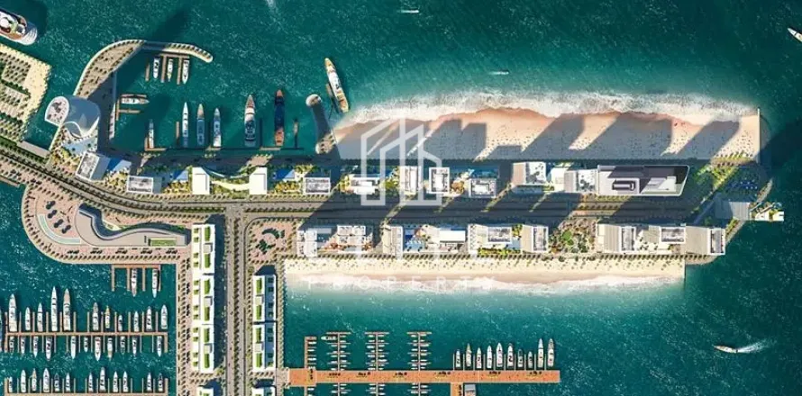 Wohnung in Dubai Harbour, Dubai, VAE: 1 Schlafzimmer, 78 m2 Nr. 681843