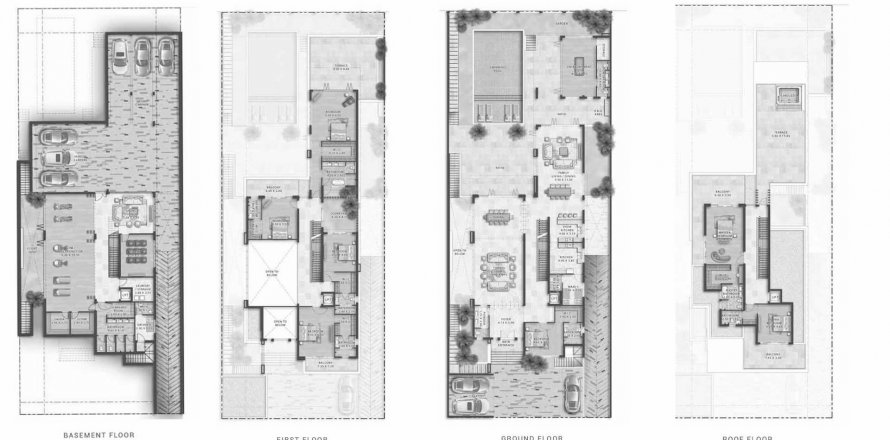 Vila v MOROCCO DAMAC LAGOONS v Dubai Land, SAE 7 ložnice, 1637.61 m² Č.: 410323
