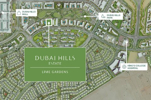 Byt v Dubai Hills Estate, Dubai, SAE 1 ložnice, 150.13124800 m² Č.: 595490 - fotografie 13