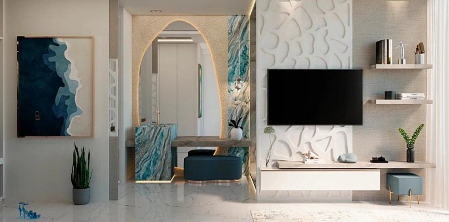 阿联酋 Ras Al Khaimah Al Marjan Island 公寓  2 卧, 129 平方米 , 编号 599220