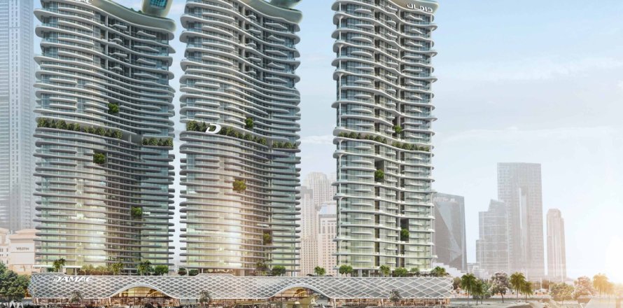 Dupleks di Dubai Harbour, UAE 1 bilik tidur, 62 meter persegi № 690206