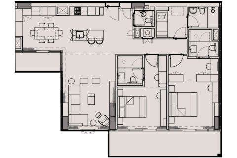 Appartement à vendre à  Dubai, EAU 1 chambre, 55 m2 № 690155 - photo 7