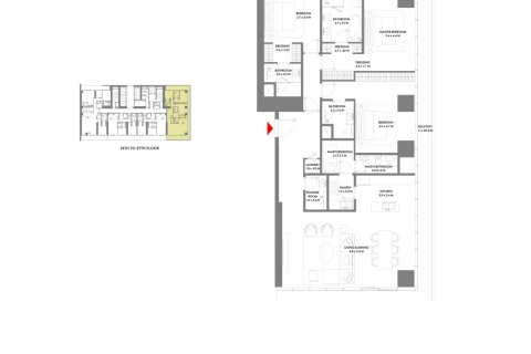 Lakás itt: Dubai Harbour, EAE, 1 hálószoba, 100 m², azonosító: 704646 - fénykép 13