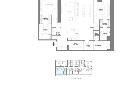 Lakás itt: Dubai Harbour, EAE, 1 hálószoba, 100 m², azonosító: 704646 - fénykép 11