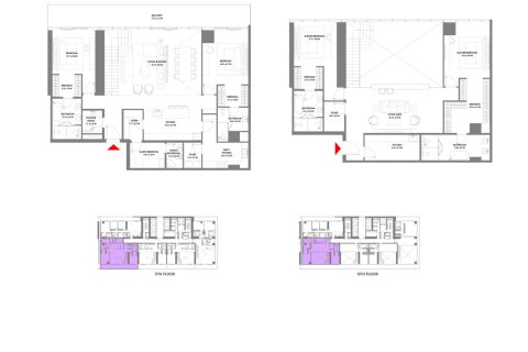 Lakás itt: Dubai Harbour, EAE, 1 hálószoba, 100 m², azonosító: 704646 - fénykép 15