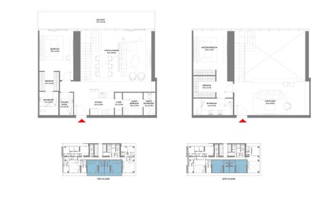Lakás itt: Dubai Harbour, EAE, 1 hálószoba, 100 m², azonosító: 704646 - fénykép 12