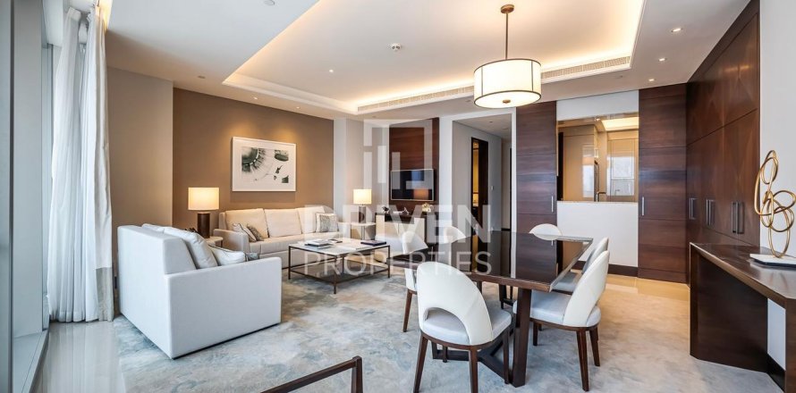 Пәтер Даунтаун Дубай (Даунтаун Бурдж Дубай), Дубай, БАӘ-да 2 жатын бөлмелер, 158 м² № 684208