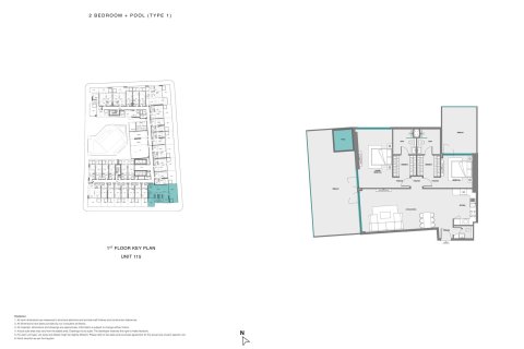 Apartment sa Samana Boulevard Heights
 sa Dubai Land, UAE 1 silid № 728575 - larawan 8