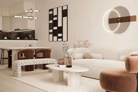 Huoneisto Rivo by Grovy Dubai Land, Arabiemiraatit 1 huone, 38 m2 № 728574
