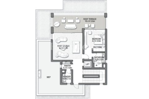 Vilă de închiriat în Palm Jebel Ali, Dubai, EAU 5 dormitoare, 703.22925850 mp.  №652916 - poză 13