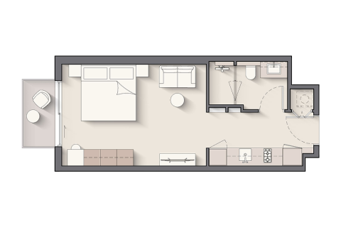Apartman u gradu Dubai South (Dubai World Central), UAE 1 soba, 41 m2 Br. 689721 - Slika 7