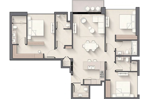 Apartman u gradu Dubai South (Dubai World Central), UAE 1 soba, 41 m2 Br. 689721 - Slika 10