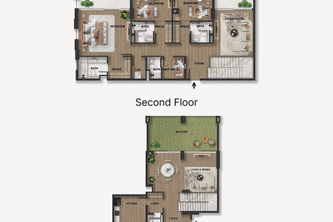 Apartman u gradu Dubai, UAE 1 spavaća soba, 63 m2 Br. 689720 - Slika 10