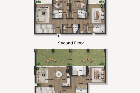 Apartman u gradu Dubai, UAE 1 spavaća soba, 63 m2 Br. 689720 - Slika 11