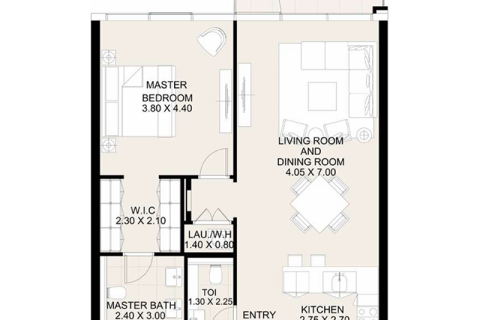 Apartman u gradu Dubai, UAE 1 spavaća soba Br. 689718 - Slika 5