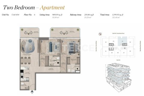 Apartmen di Dubai, UAE 3 bilik tidur, 175 meter persegi № 703131 - foto 16