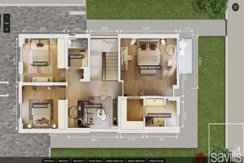 Vilë në Dubai, Emiratet e Bashkuara Arabe 3 dhoma gjumi, 323.21 m2. № 766780 - Foto 14