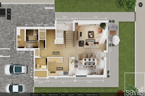 Vilë në Dubai, Emiratet e Bashkuara Arabe 3 dhoma gjumi, 323.21 m2. № 766780 - Foto 13