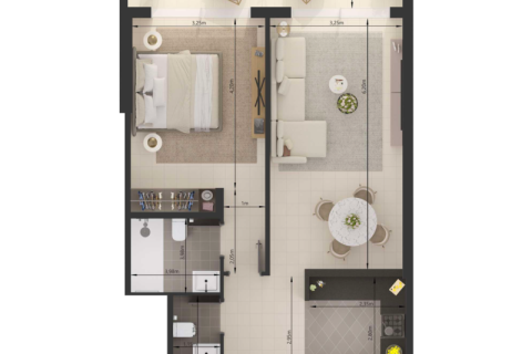 Wohnung zum Verkauf in Jumeirah Village Circle, Dubai, VAE 1 Zimmer, 43 m2 Nr. 732704 - Foto 6
