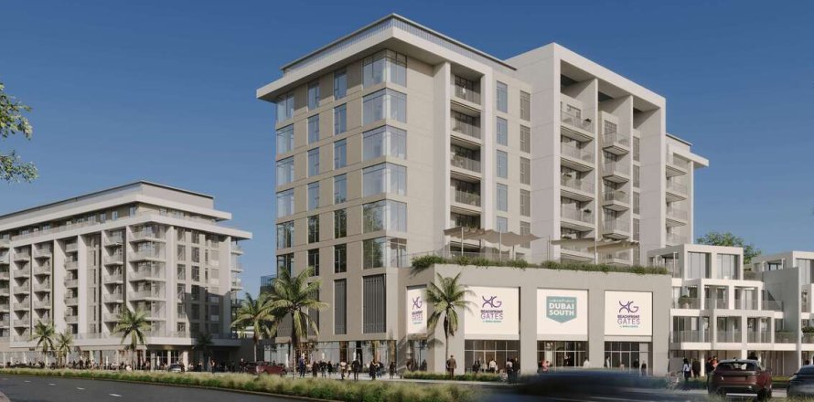 Apartment i Dubai South (Dubai World Central), Dubai, UAE 1 soveværelse, 78 kvm № 732707