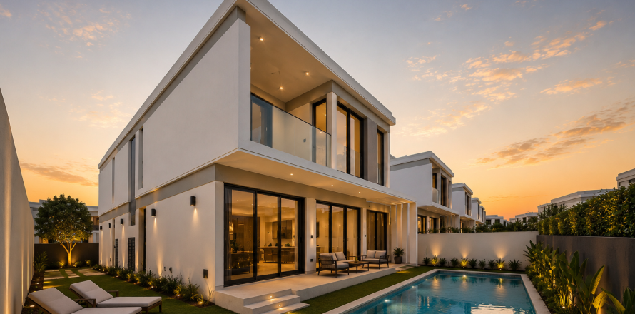 Tilal Al Ghaf, Dubai, UAE의 빌라 침실 4개, 374.49제곱미터 번호 751129