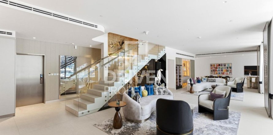 دوبلکس در Dubai Marina، Dubai ، امارات متحده عربی 5 خوابه ، 862.42 متر مربع.  شماره 742754