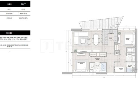 Huoneisto Ras Al Khaimah, Arabiemiraatit 1 makuuhuone, 58 m2 № 722865 - kuva 25