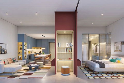 Huoneisto Downtown Dubai (Downtown Burj Dubai), Arabiemiraatit 1 makuuhuone, 74.8 m2 № 631836 - kuva 2