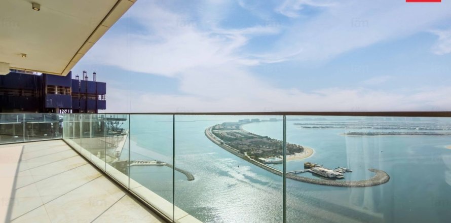 Пәтер Dubai Harbour, Дубай, БАӘ-да 3 жатын бөлмелер, 198 м² № 741509