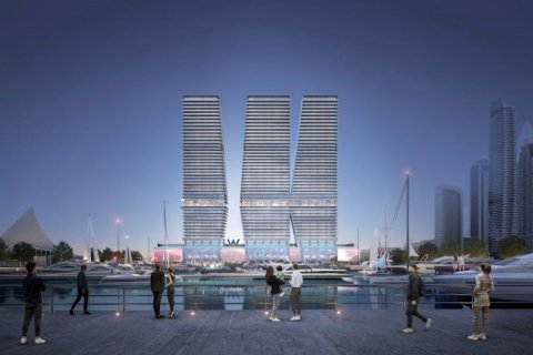 Apartament në Dubai Harbour, Emiratet e Bashkuara Arabe 1 dhomë gjumi, 97.3 m2. № 595952 - Foto 11