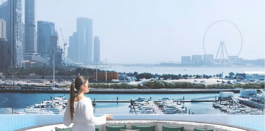 Apartament në Dubai Harbour, Emiratet e Bashkuara Arabe 1 dhomë gjumi, 97.3 m2. № 595952