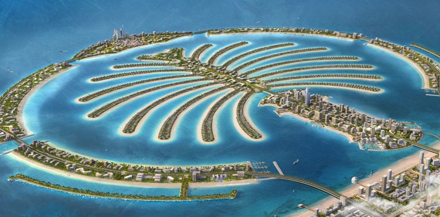 Vila u gradu Palm Jebel Ali, Dubai, UAE 7 spavaće sobe, 1555.6 m2 Br. 500175