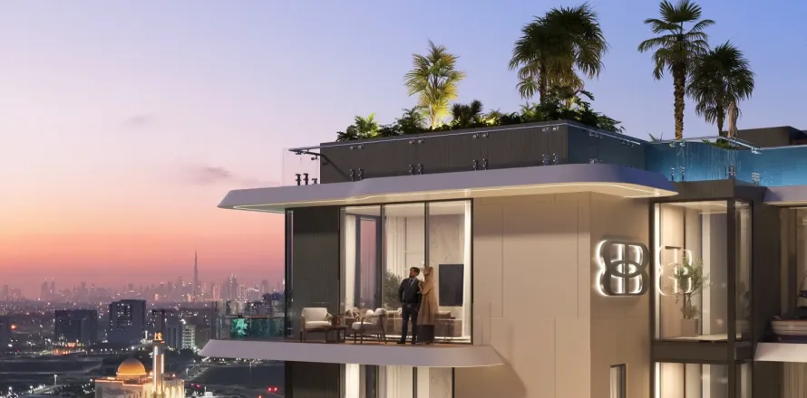 Apartament w Dubai, ZEA 1 sypialnia, 76 mkw. nr 690863