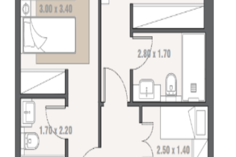 Apartment til salg i Yas Island, Abu Dhabi, UAE 4 soveværelser, 157 kvm № 716854 - foto 16