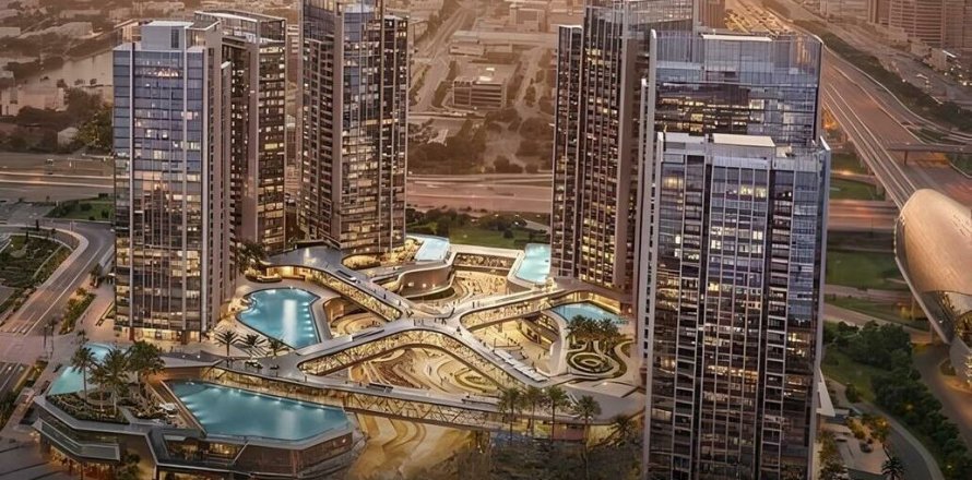 Lägenhet i Downtown Jebel Ali, Dubai, UAE 2 sovrum, 98 kvm Nr. 713334