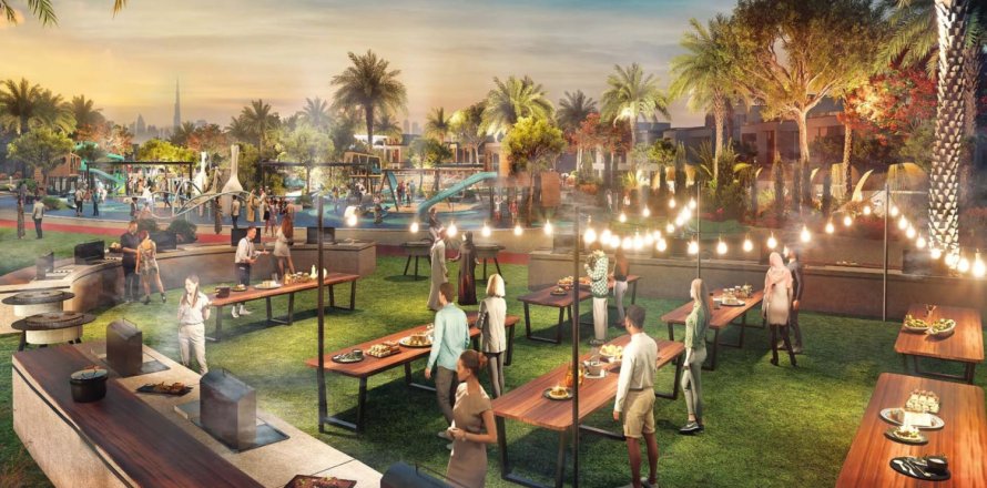 Kaupunkipientalo Dubai Investment Park, Arabiemiraatit 4 makuuhuonetta, 152 m2 № 693754