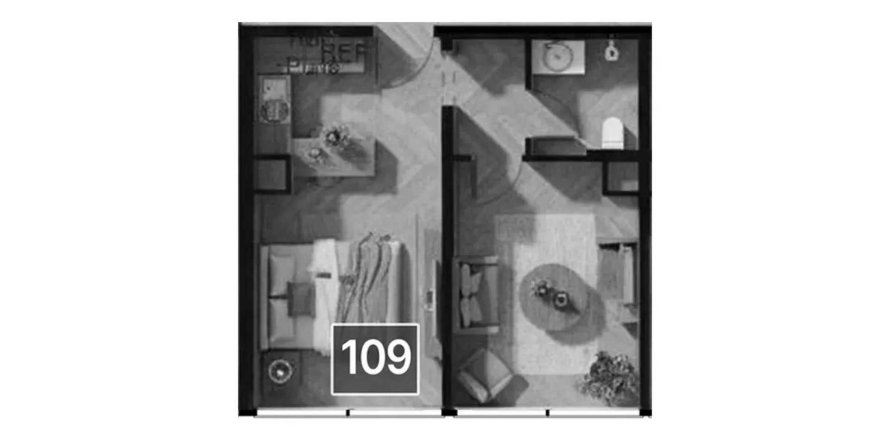 Διαμέρισμα σε Magnolia σε Mohammed Bin Rashid City, Dubai, ΗΑΕ 1 υπνοδωμάτιο, 45.52 τ.μ. Αρ. 702790